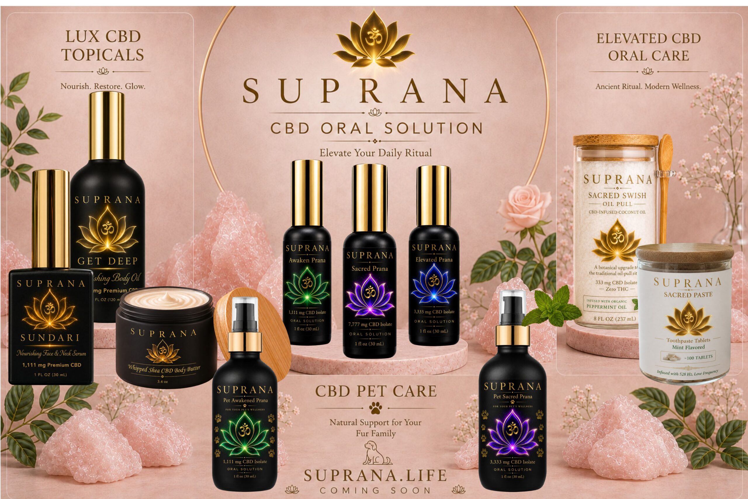 Because words matter Regener8tion in moving to SUPRANA, a combination of Sanskrit names to better describe our brand. We offer 33% OFF Regener8tion products. Use Code: SUPRANA