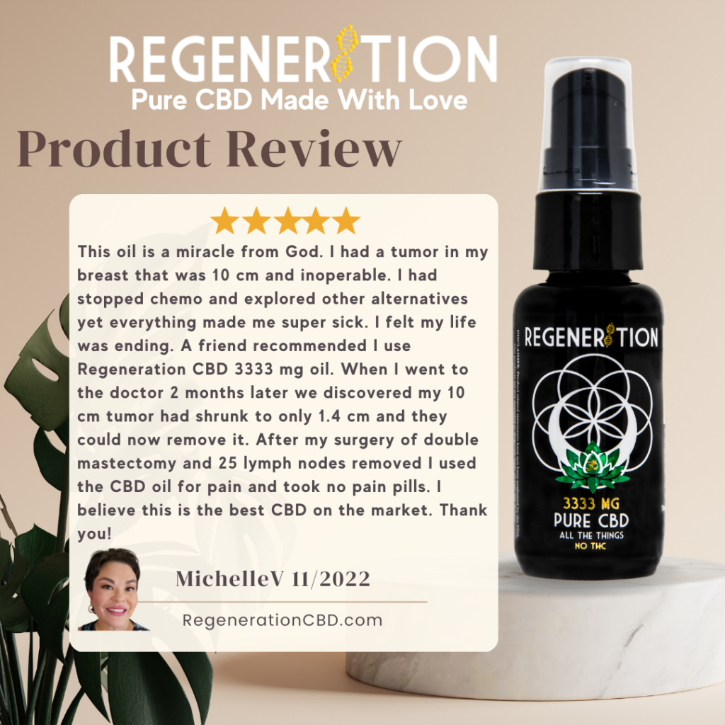 Michelle V 3333mg CBD Product Review