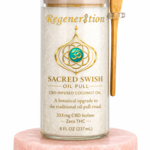 Sacred Swish - 333 mg. CBD, Coconut Oil Pull